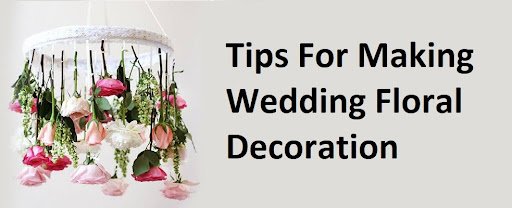 Making Wedding Floral Decoration